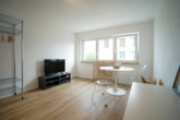 Heller Wohn- und Essbereich - Vollmöbliertes City-Apartment in zentraler Lage Neu-Ulm